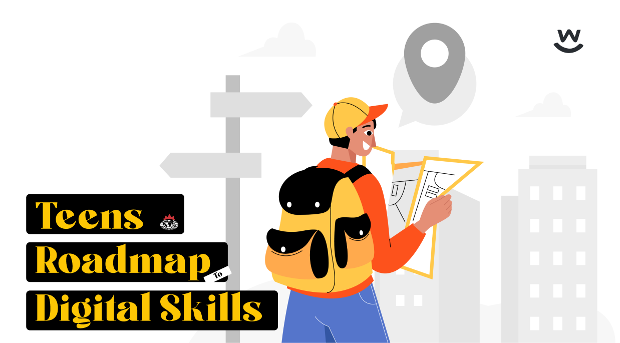 cindyway design of Teens Roadmap to digital skills